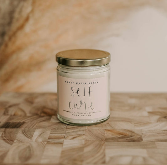 Self Care 9oz Candle Jar