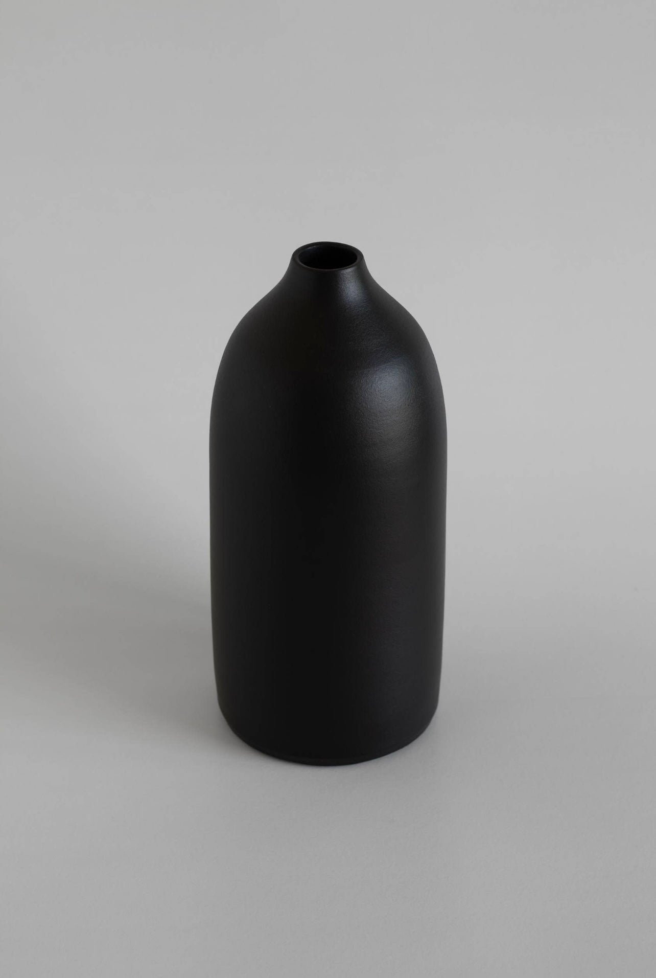 Island Collection Tall Black Vase