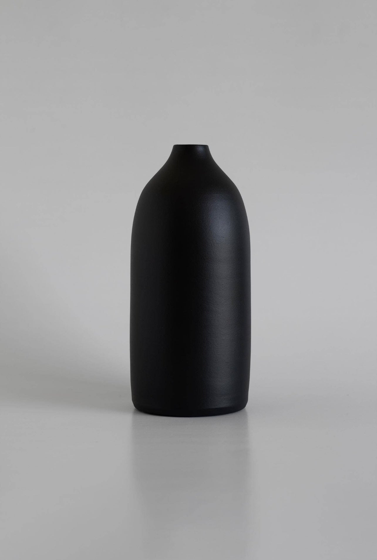 Island Collection Tall Black Vase